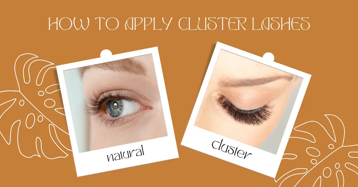 How to Apply Cluster Lashes Feature Image