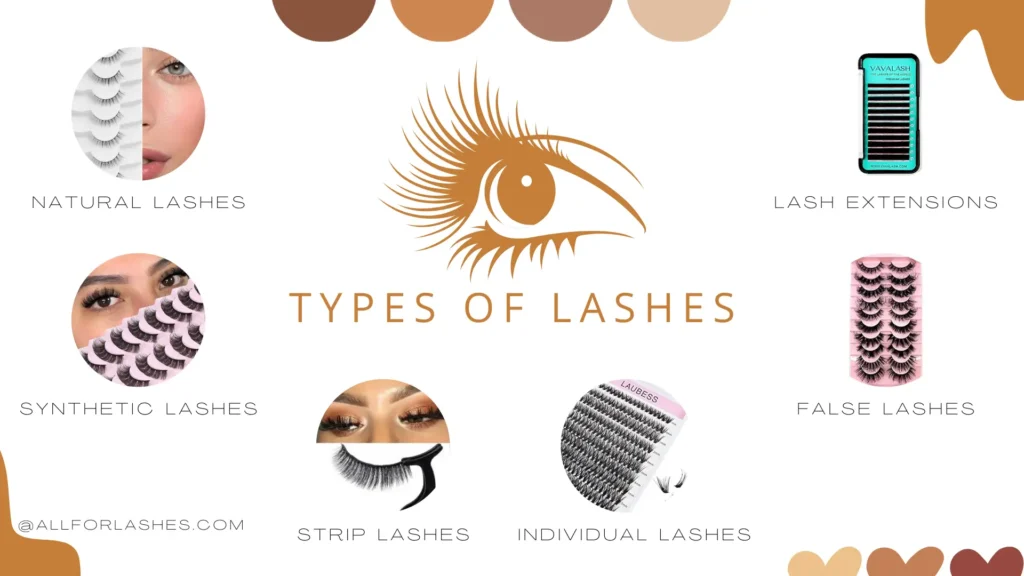 Types of Lashes